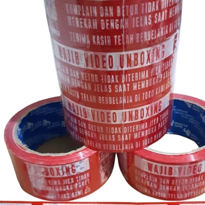 

[Tokome23] COD IS LAKBAN VIDEO UNBOXING FRAGILE 45MM X 50M