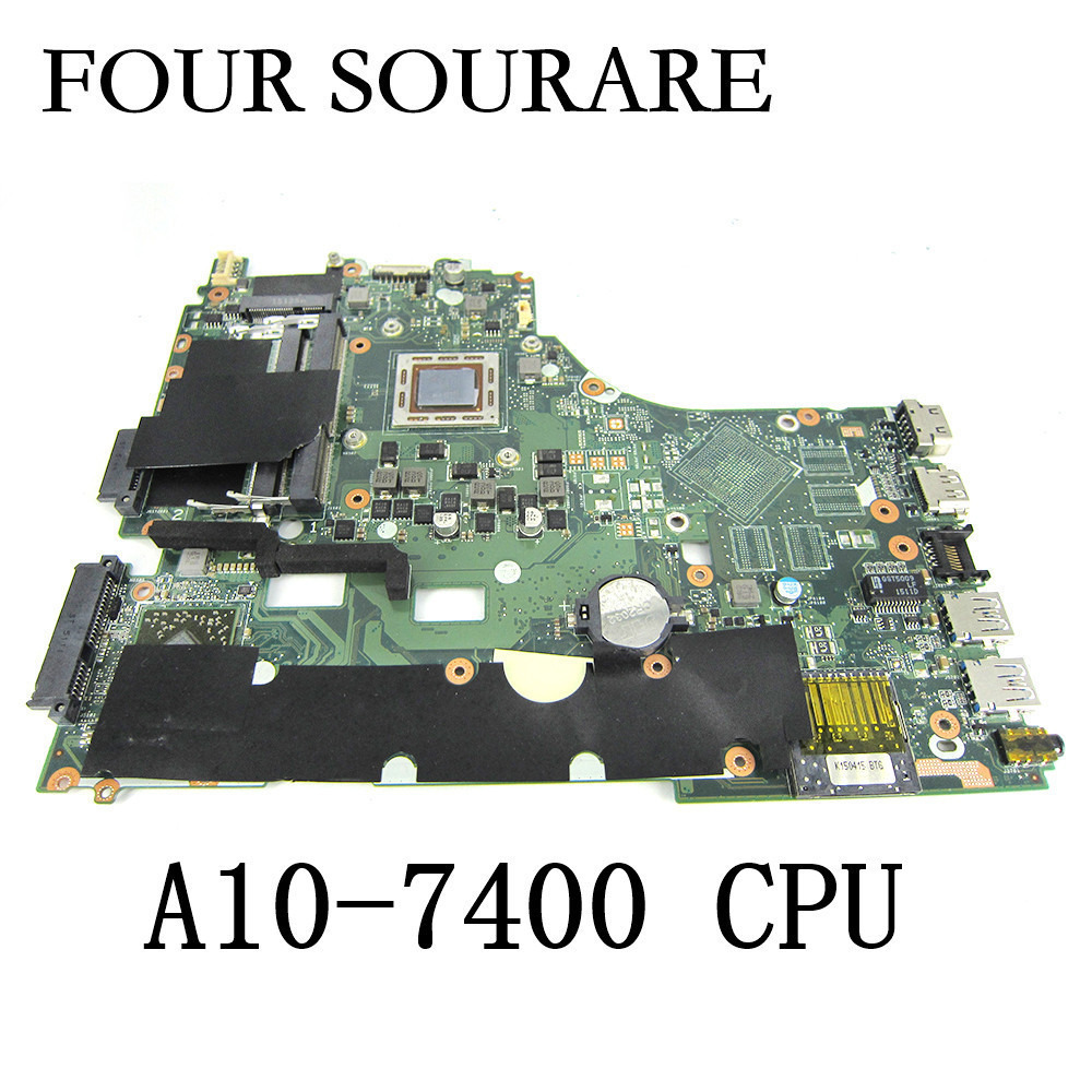 Untuk UNTUK ASUS X550Z K550Z X555Z VM590Z Motherboard Laptop A10-7400U CPU Mainboard Uji Bagus
