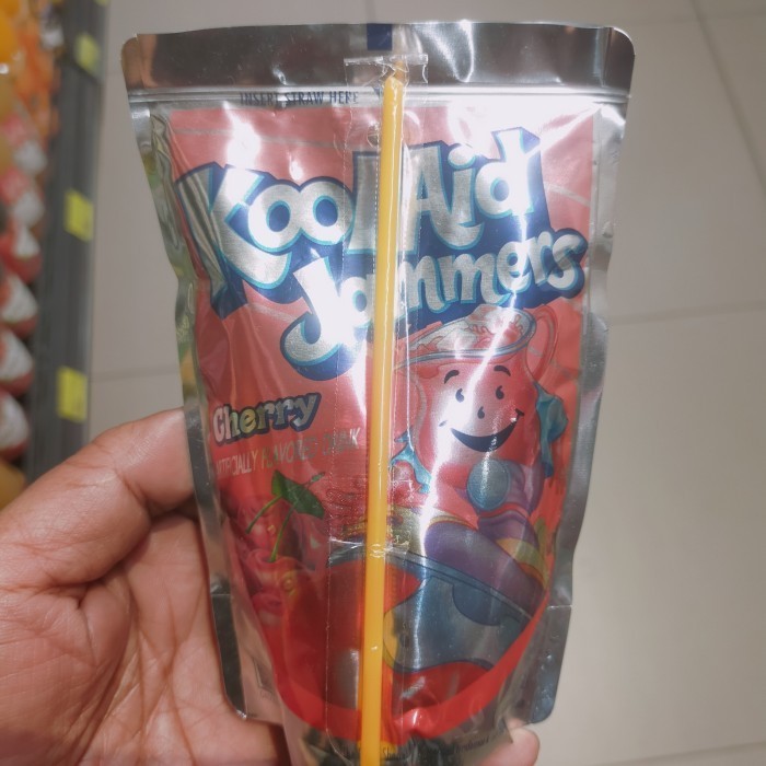 

kool aid jammers minuman drink Cherry 177ml