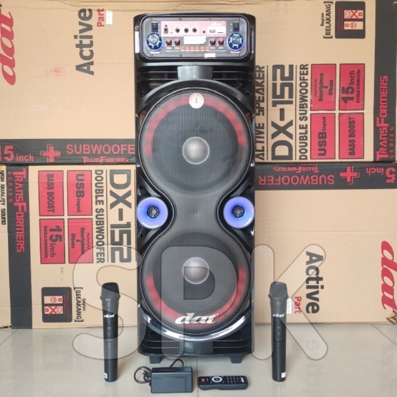 Speaker DAT 10 inch  DT 210 Blackbass Bluetooth Original