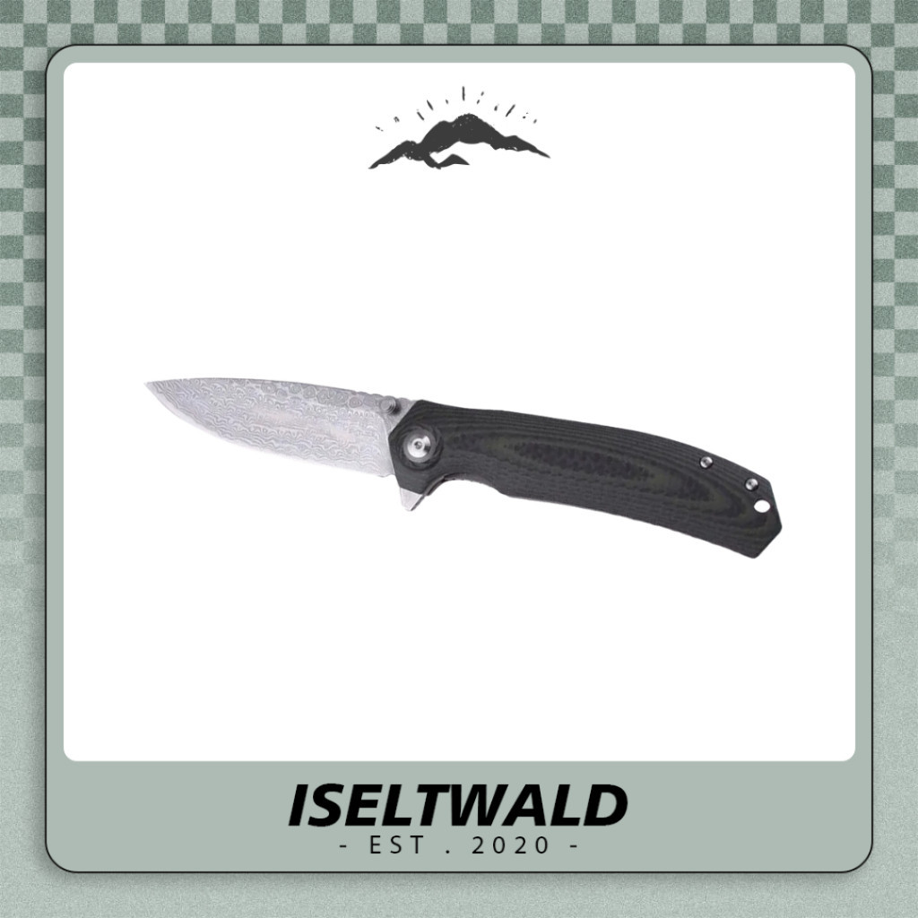 Shieldon Pisau Lipat Survival Charkos Pocket Knife 7092D