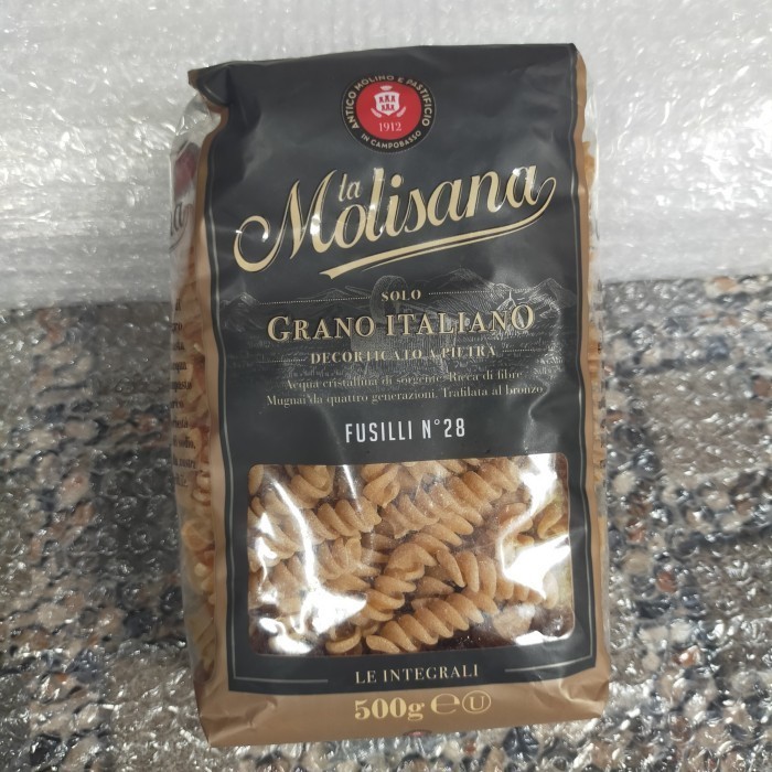 

la molisana pasta spiral buckwheat gandum 500gr