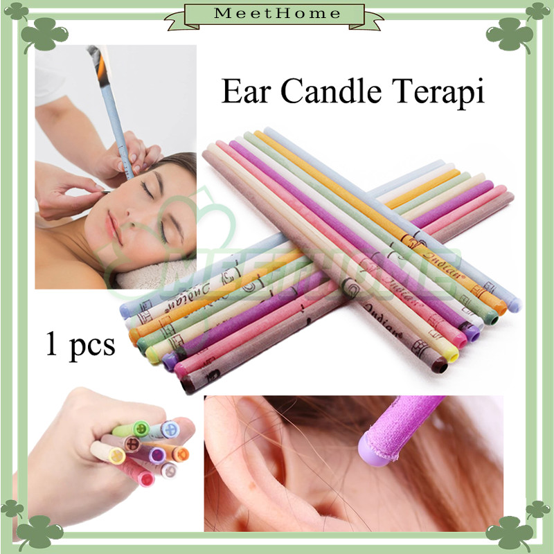 Ear Candle Terapi/Telinga Earcandle Indian Terapi/Lilin Pembersih Telinga/Terapi Telinga Aromaterapi