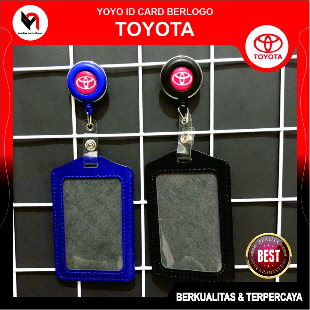 

TOYOTA Yoyo Id Card Name Tag Paket Lengkap
