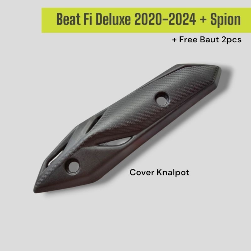 Pelindung Knalpot Honda Beat Fi 2020 2021 2022 2023 Cover Tameng Tutup Knalpot