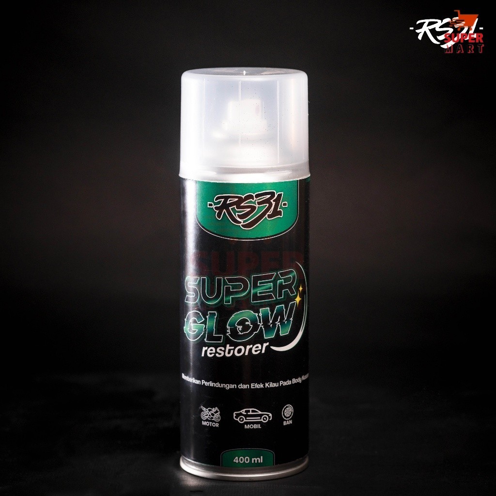 Supermart Surabaya [Super Glow] RS31 Spray Restorer Pengkilap Cat Semprotan Sealant dan Semi Coating
