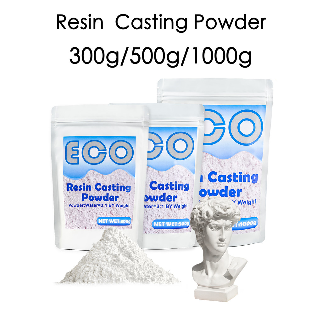 

300g/500g/1000g High Density White Gypsum Powder DIY Resin Casting Powders Plaster Doll Material Handmade Cement Crafts Supplies