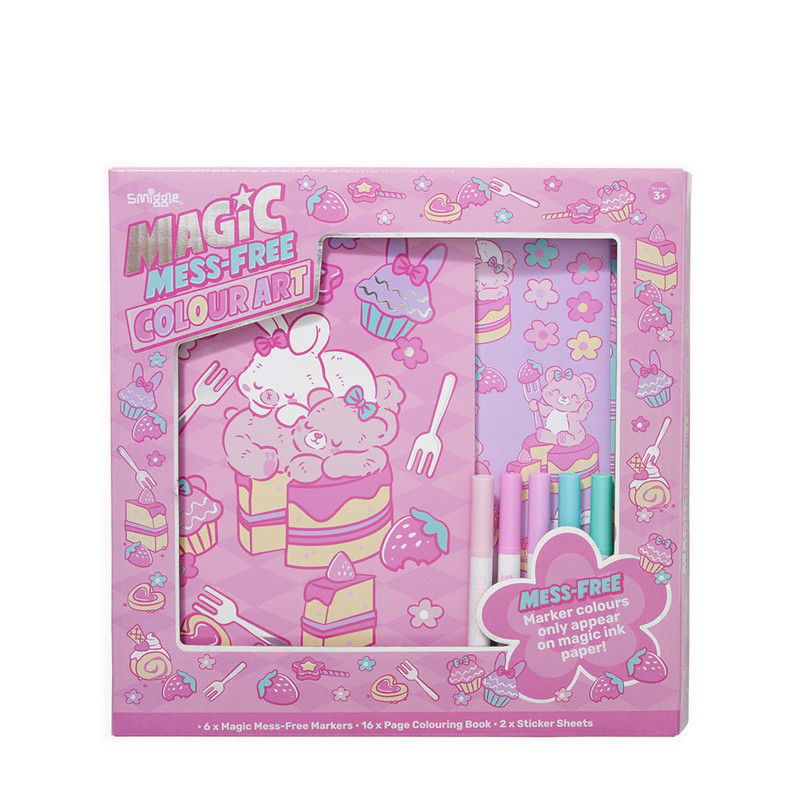 

Smiggle Out & About Mess-Free Colour Art - IGL401452PNK
