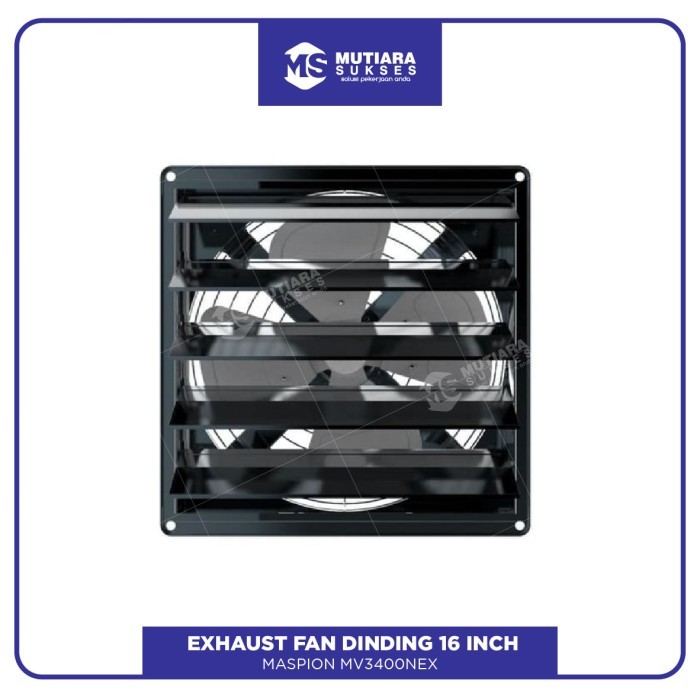 Maspion Exhaust Fan Dinding 16 inch besi MV3400NEX Exhaust Fan Wall