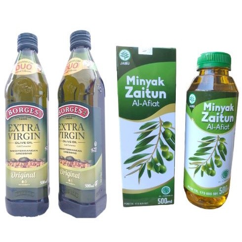 

Minyak Zaitun 500 ML Extra Virgin Olive Oil Untuk Masak Dan Minum Minyak Zaitun EVO Original Borges