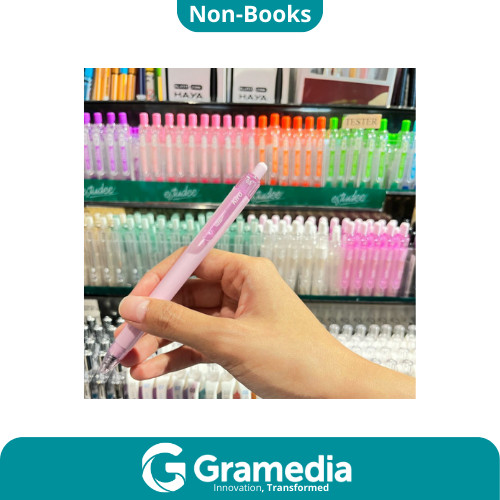 

[Gramedia Cijantung] ESTUDEE KIRO GELPEN 0.5 INK BLACK - PINK EGP-443