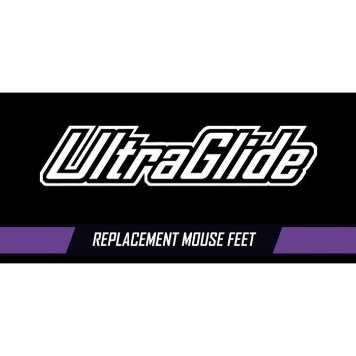 Meow Gaming Gear UltraGlide Ice Razer Deathadder V3 Pro Mouse Feet / Mouse Skate PTFE for Cloth Mous