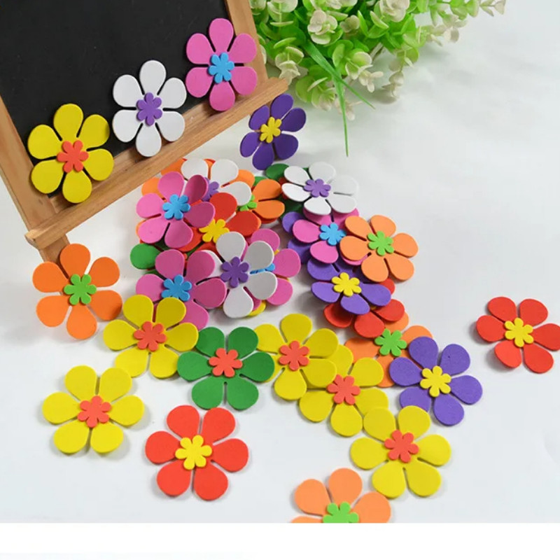 

40pcs Eva Foam Craft 3d Hiasan Dinding Kelas Papan Tulis Papan