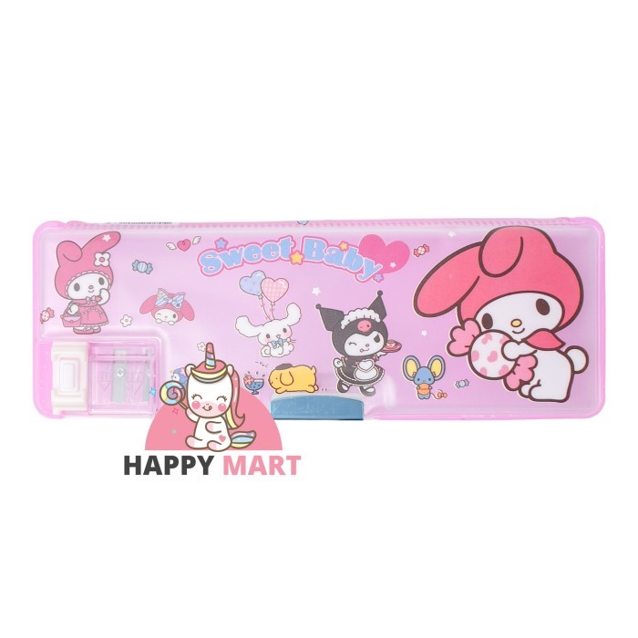 

Kotak pensil magnet FROSTED motif sanrio kuromi / cinnamoroll / melody - Melody