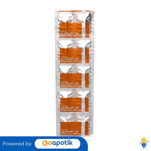 Alofar 300 Mg Strip 10 Kaplet