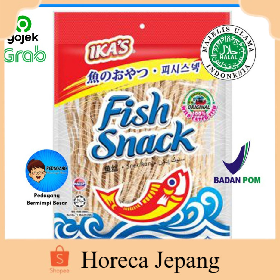 

Ikas Fish Snack Original 120gr | Snack Ikan Malaysia | Snack Lidi Ikan