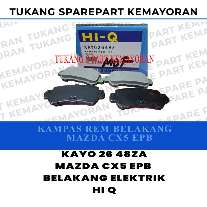 Kampas Rem Belakang Mazda CX5 EPB Kampas Rem Belakang Elektrik Tombol Mazda CX5 EPB HIQ