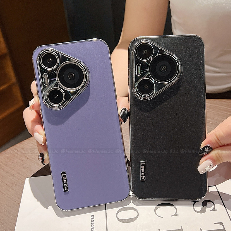 Casing Untuk Huawei Pura 70 P60 P50 P40 Pro Ultra Art Plus Hard Frosted Anti-sidik jari Penutup Kasu