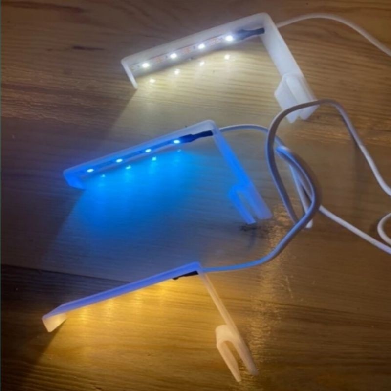 Lampu Akuarium Mini Lampu LED Soliter Lampu Akuarium Lampu Hias Akuarium Lampu LED Cupang Lampu LED 