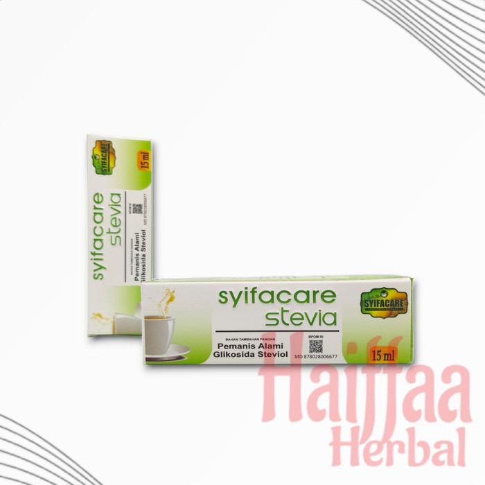 

Stevia Sweetener Stefia Gula Cair Non Kalori Sugar Pemanis Alami