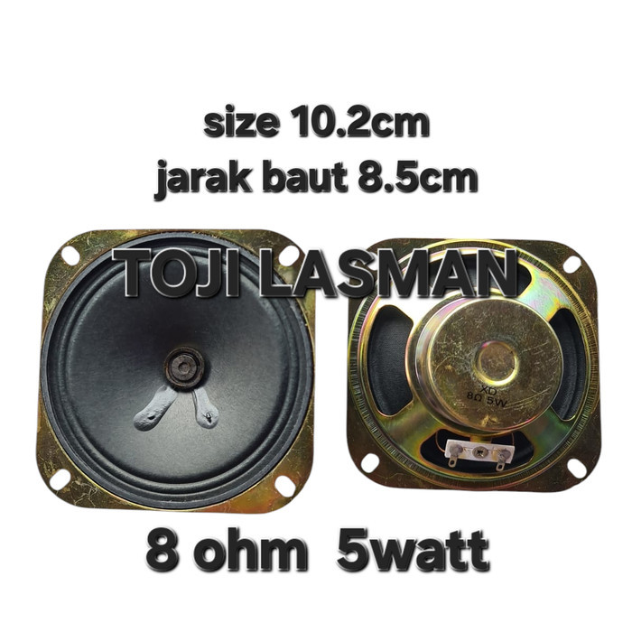 BSM ( SPEAKER 4 INCHI VOKAL ) SPEKER 4"  MIC MIDDLE FULL RANGE FULLRANGE 4 INCI TOA 10CM 10 CM TOA M