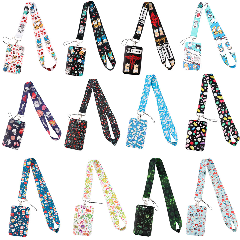

CB256 Fashion New Design Student Nurse Doctor Badge Clip Cartoon ID Name Card Badge Holder Accessories Gift
