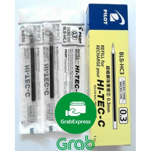 

Promo / Isi pulpen hitec pilot / refill pulpen Hi-Tec-C pilot atk murah