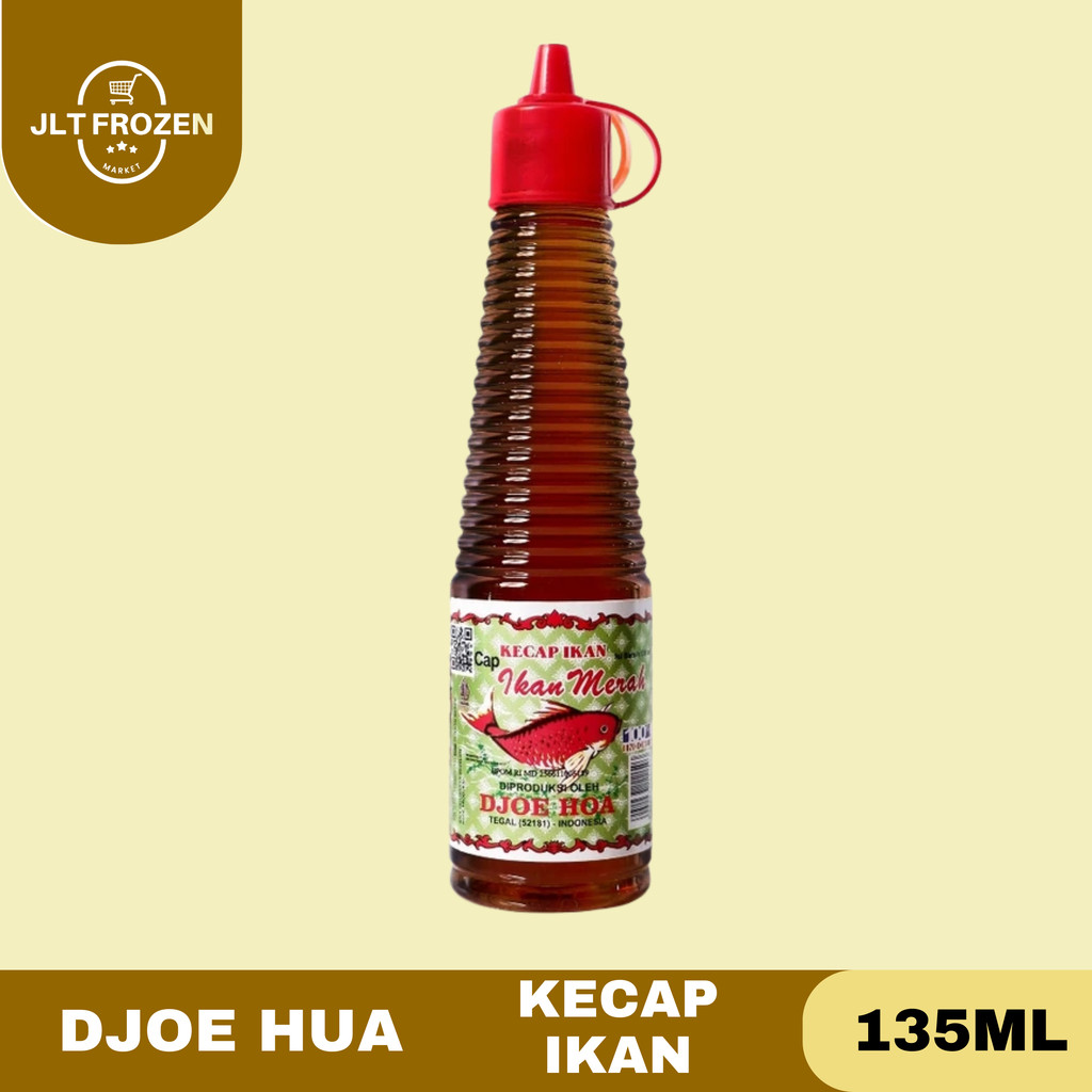 

Djoe Hoa Kecap Ikan / Kecap Sari Ikan / Cap Ikan Merah / Botol 225ml / Botol 135ml / Kecap Ikan Jadul / 225ml