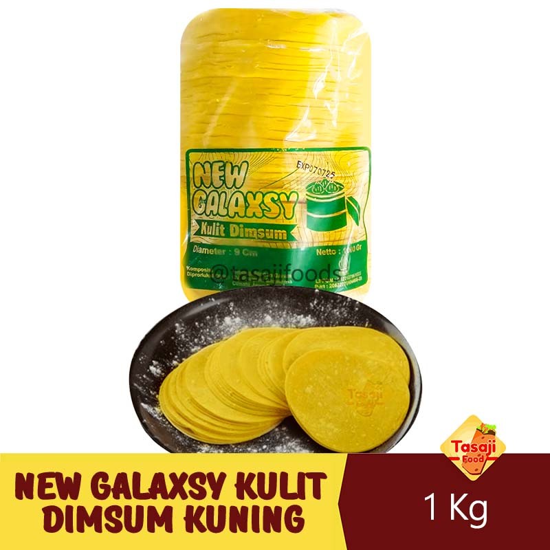

New Galaxsy Kulit Dimsum Kuning 9 Cm 1 Kg