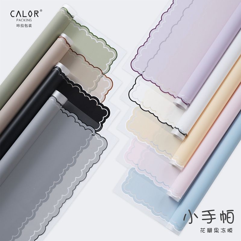 

(20lembar) CALOR Flower Wrapping Paper Bingkai / Hanky Motif Opp / Kertas Bunga Buket Florist