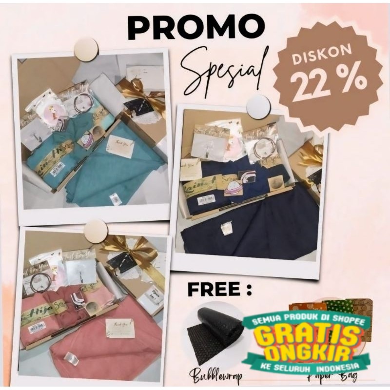 

[COD] HAMPERS TERMURAH!! hampers bella square |hampers hijab | hampers lengkap | kado cewek | giftbox/ keluarga oleh oleh