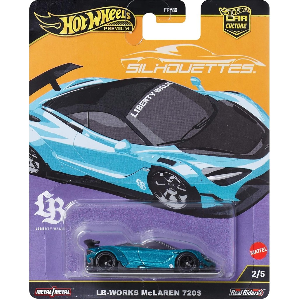 Hot Wheels JBK47 LB-Works Mclaren 720S