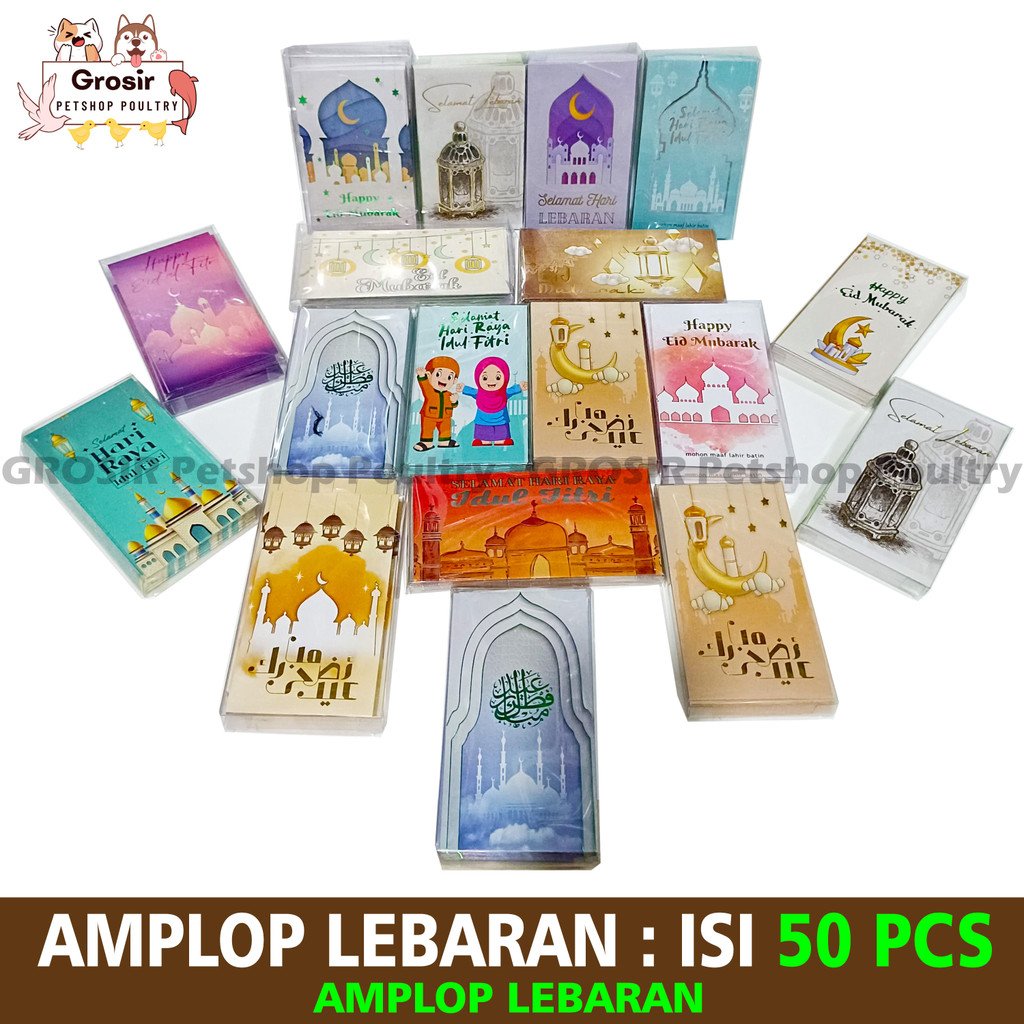 

GROSIR AMPLOP LEBARAN MIKA PANJANG / BESAR / ANGPAO HARI RAYA IDUL FITRI KARTUN LUCU RAMADHAN 2025