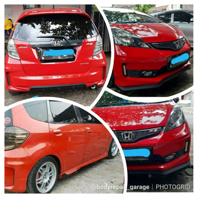 bodykit lips honda jazz ge8 rs 2013