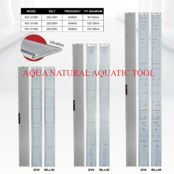 lampu led gantung aquarium TANNING AROWANA LED LAMP HTL 3 MODE RED DRAGON INDONESIA RDI RD 1500 HTL 