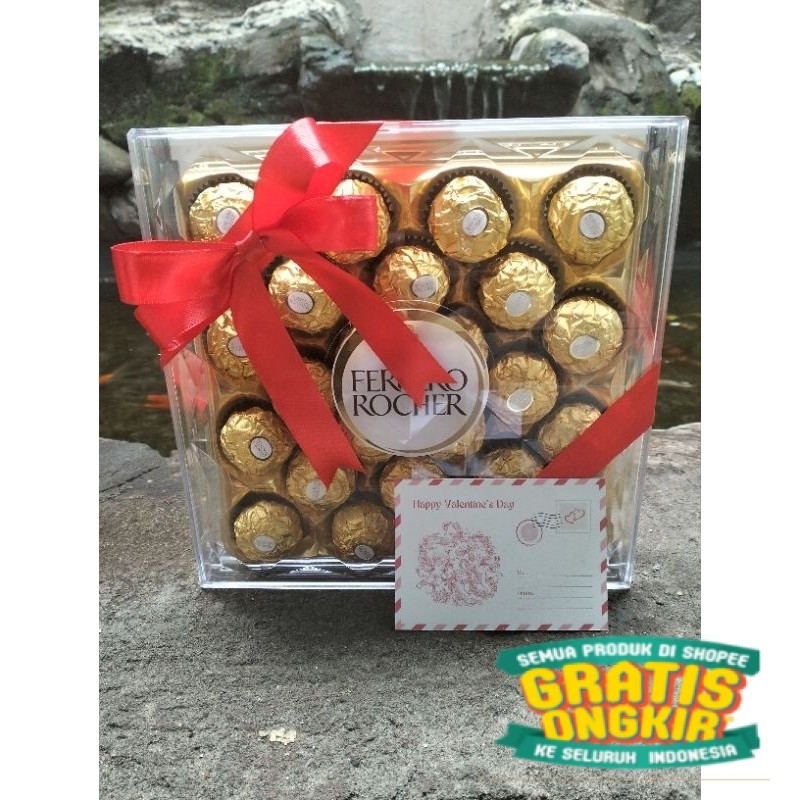 

Hampers parcel lebaran coklat ferrero rocher T24 kado pacar parcel valentine natal christmas hadiah ulang tahun/ New kado