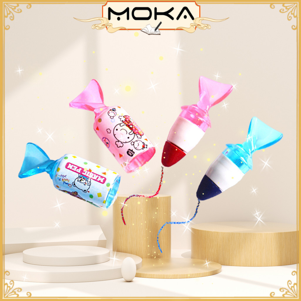 

MOKA CRAYON MAGIC PEN / CRAYON MEWARNAI DENGAN BENTUK PERMEN LUCU UNIK MKA157