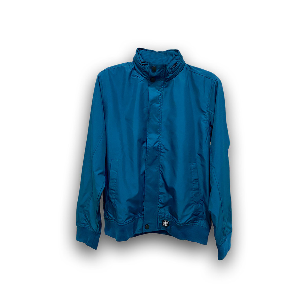d&f Jaket Parasut Wanita Windbreaker - Turquoise