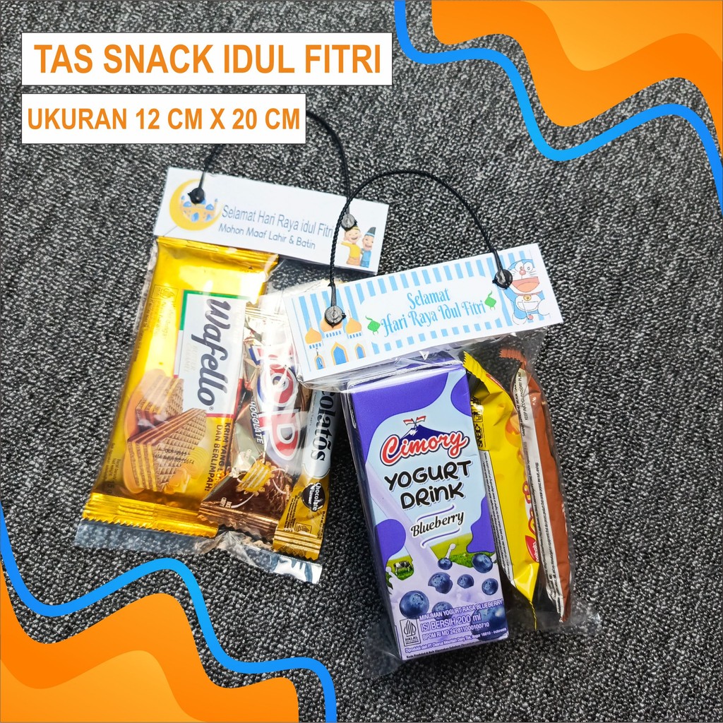 

(Isi 10) Plastik Opp Bingkisan Snack THR Ampau Lebaran Motif Anak-anak