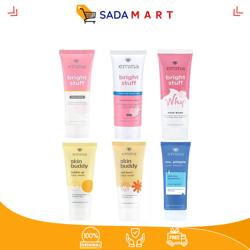 EMINA BRIGHT STUFF 100ML SABUN CUCI MUKA