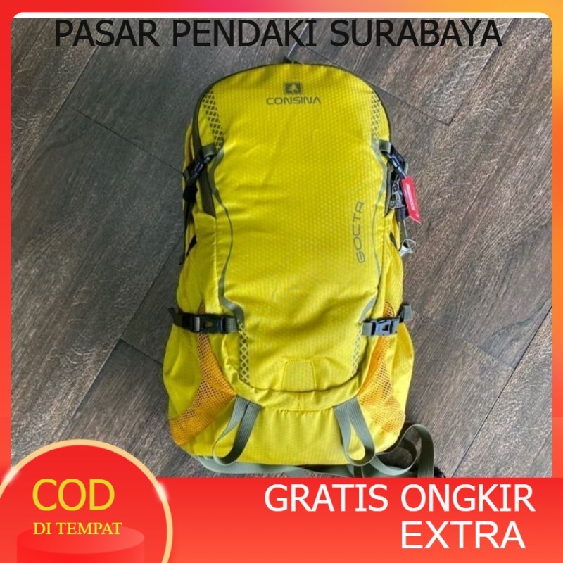 CONSINA. TAS RANGSEL CONSINA GOCTA 30LITER + COVER BAG