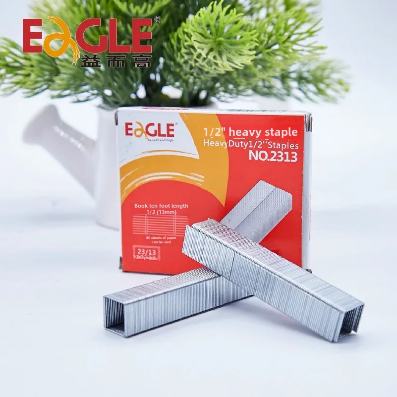 

YiErGao Thick Layer Staples 2313 Heavy Duty Large Size Stapler Specific Staples For Office Equipment Supplies