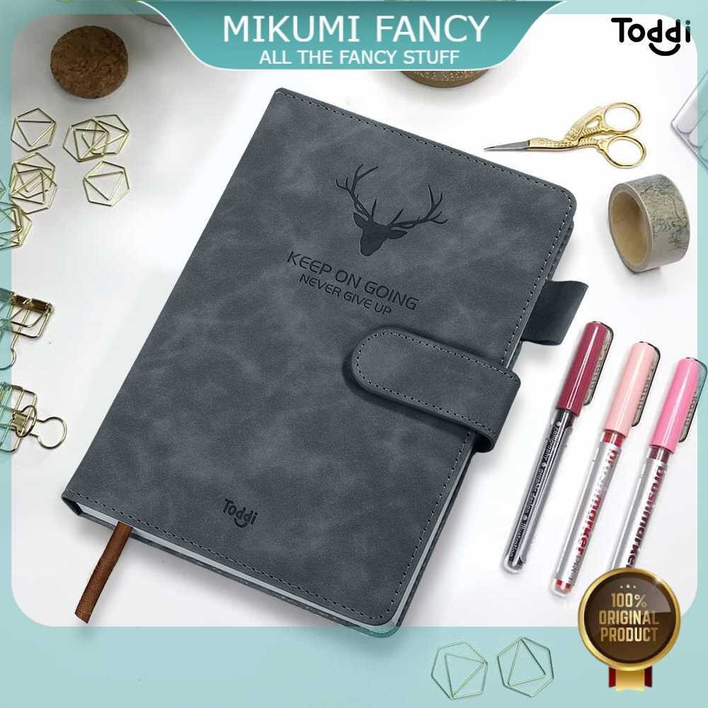 

FANCY Toddi Buku Jurnal Hardcover Notebook Diary 68GSM 360 Halaman Grid - TL5