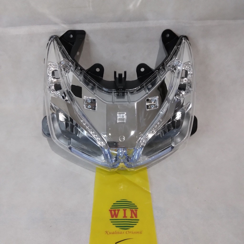 Lampu Depan Vario 110 FI ESP 2012 2013 2014 + LED | reflektor head lamp WIN | headlight senja motor 