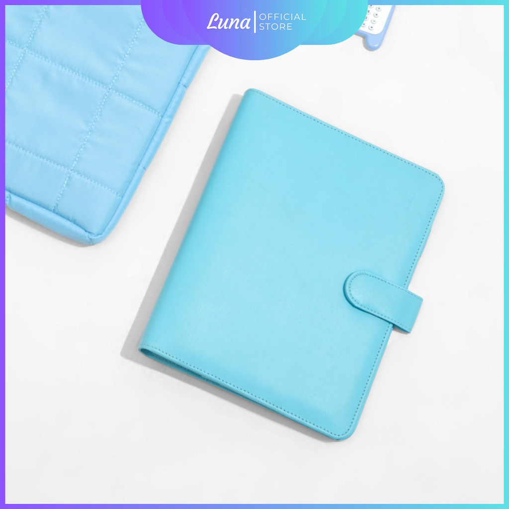 

Binder Warna Polos Ukuran B5 Ring 26 Bahan Kulit Sintetis Premium Binder Kulit Kuliah Lucu