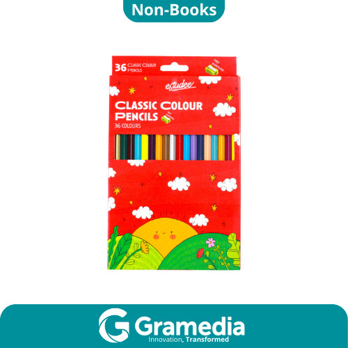 

[Gramedia Cijantung] ESTUDEE CLASSIC COLOR PENCIL 36 ES-PCL36 (PENSIL WARNA )