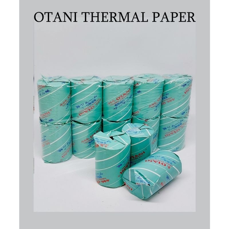 

BS OTANI Kertas Thermal EDC Struk - Kertas Mesin EDC Bluetooth - Kertas Thermal 57x40