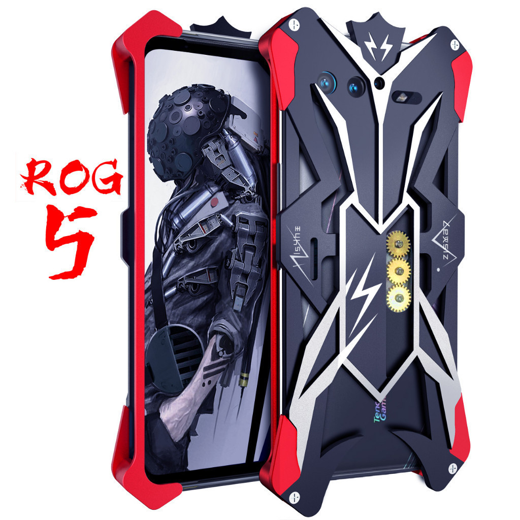 Casing Asus Rog Phone 3 5 6 Pro Metal Case Rog3 Rog6 Rog5 Ultimate Armor Aluminium Alloy Bumper Cove