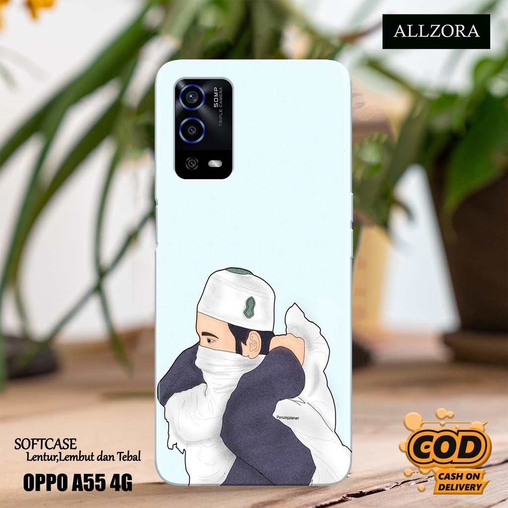 Case Oppo A55 4G Terbaru - Fashion Case MUSLIM - Casing Hp Oppo A55 4G Terbaru - Softcase Hp Oppo A5