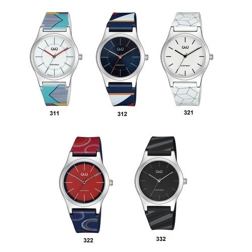 Q&Q QQ QNQ QC10 QC10J 311-332Y Analog Original Watch Jam Tangan Unisex